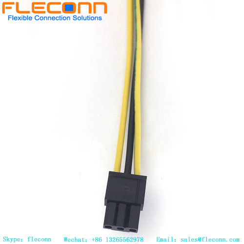 Chicote de fios do conjunto de cabos Molex Micro-Fit 3.0 de 24 pinos