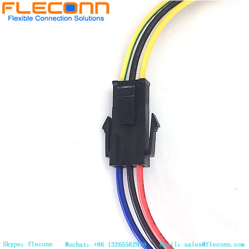 Chicote de fios do conjunto de cabos Molex Micro-Fit 3.0 de 24 pinos
