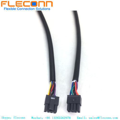 Molex Micro-fit 3.0 43025 8 pinos 3,0 mm passo conector chicote elétrico