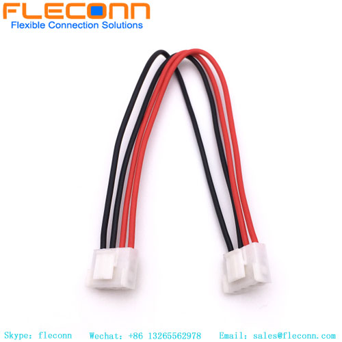 Ul 1007 1015 Jst Vhr chicote de fios do conector de 4 pinos