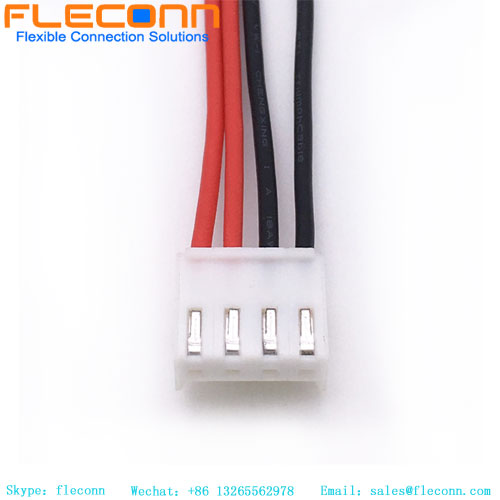 Ul 1007 1015 Jst Vhr chicote de fios do conector de 4 pinos