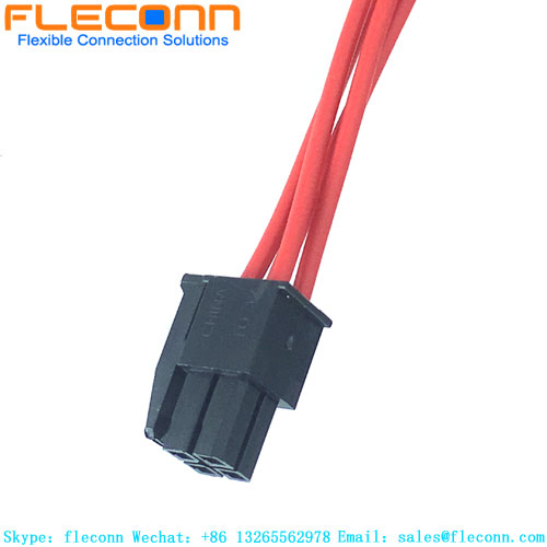 TE 3,0 mm passo 4 pinos conector cabo de chicote de fios 794617-4