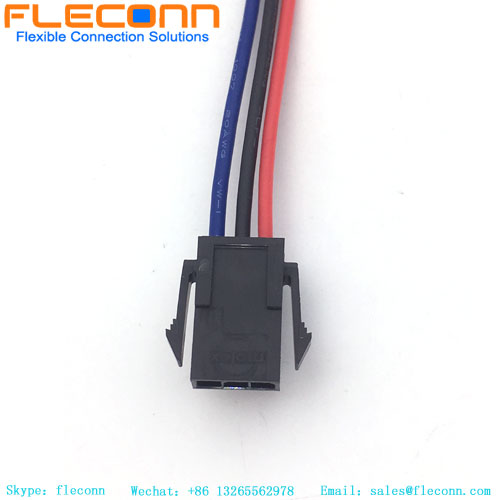 Chicote de fios do conector Molex Micro Fit 3.0 personalizado 436400300