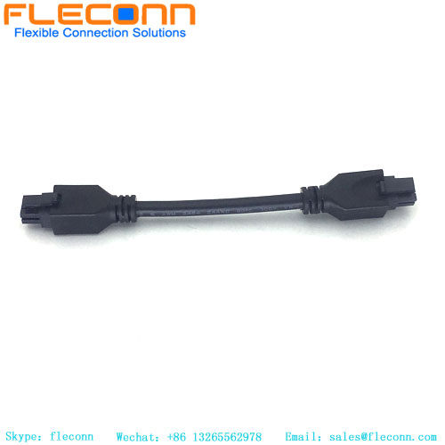 Conjunto de cabos Molex, chicote de fios sobremoldado Micro-Fit 43025-0600 personalizado