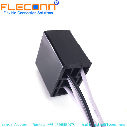 Soquete automotivo 1-1904145-6 do relé de TE chicote de fios do fio do conector de 5 Pin
