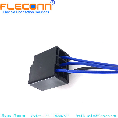 Soquete automotivo 1-1904145-6 do relé de TE chicote de fios do fio do conector de 5 Pin