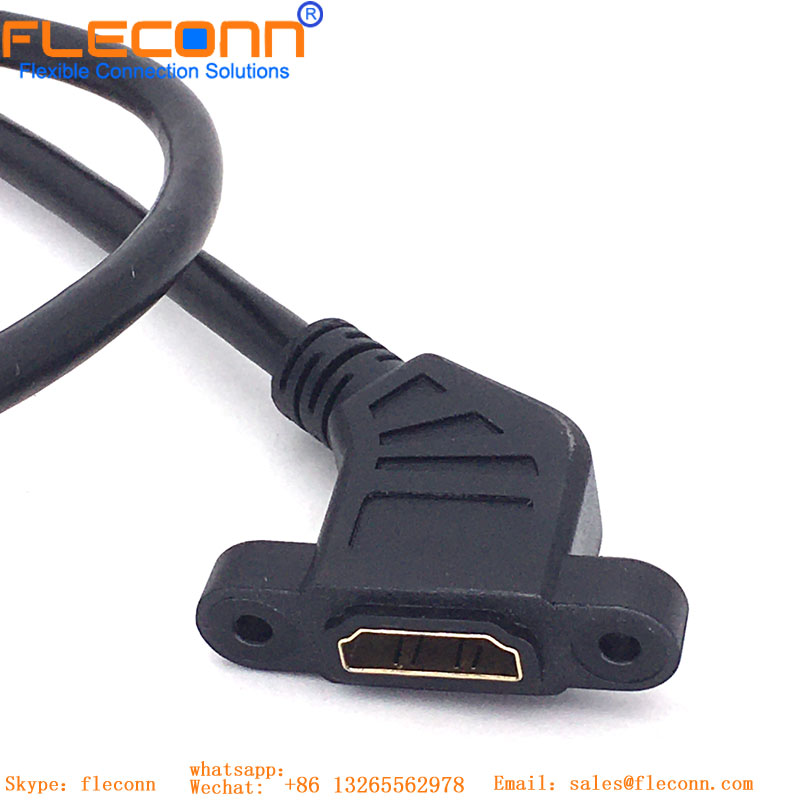Cabo HDMI Versão 1.4 3D Rotativo Cabo HD Cotovelo de 180 Graus