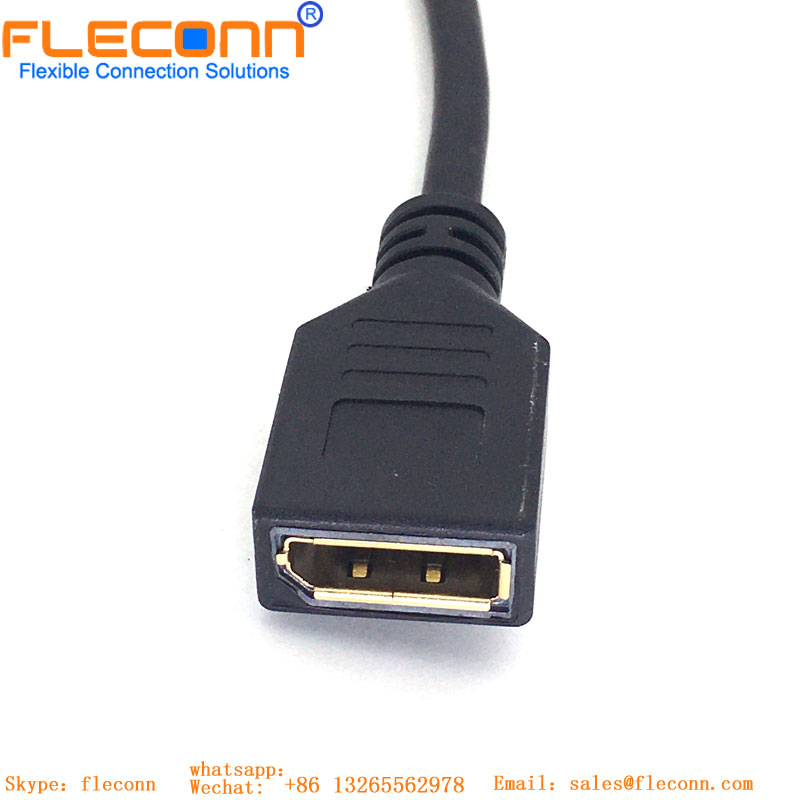 Cabo HDMI Versão 1.4 3D Rotativo Cabo HD Cotovelo de 180 Graus