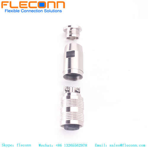 M16 série IP67 4 pinos M16 conector circular à prova d'água