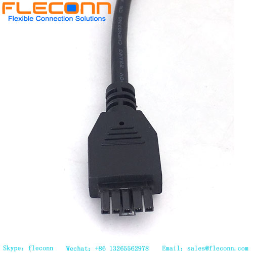 Molex Microfit 3.0 Single Row 436450500 Conector Sobremoldado Chicote de fios