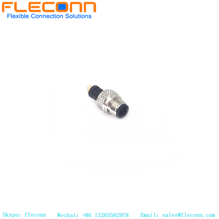 Conector de cabo macho M5 de 2 pinos