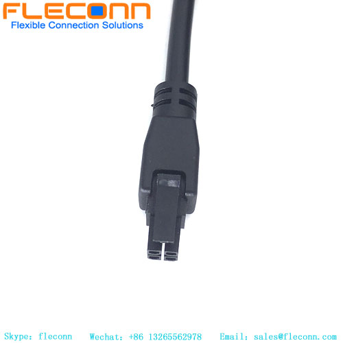 Fio Molex sobremoldado 43025-0400 2x2P 4 pinos para chicote de fios do cabo conector da placa