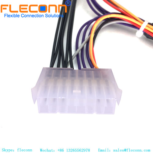 Chicote de fios do conector fêmea de 16 pinos Molex personalizado de 4,2 mm
