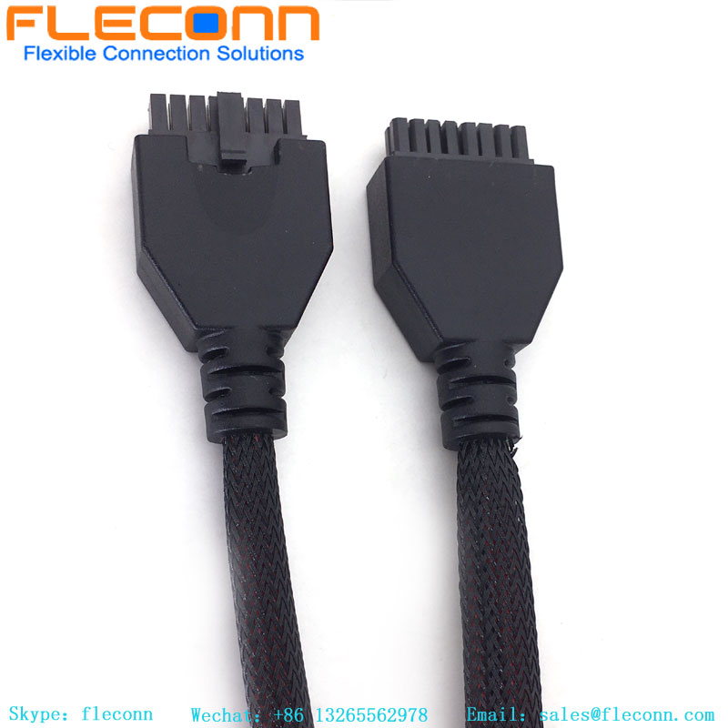 Conjunto de cabo Molex Micro-Fit personalizado 43025-0500 Chicote de fios sobremoldado