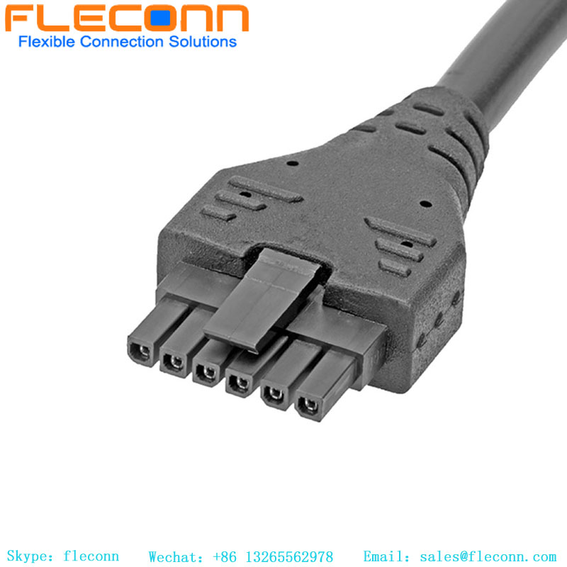 Conjunto de cabo Molex Micro-Fit personalizado 43025-0500 Chicote de fios sobremoldado